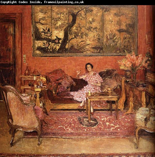 Edouard Vuillard Heng oakes curled madam